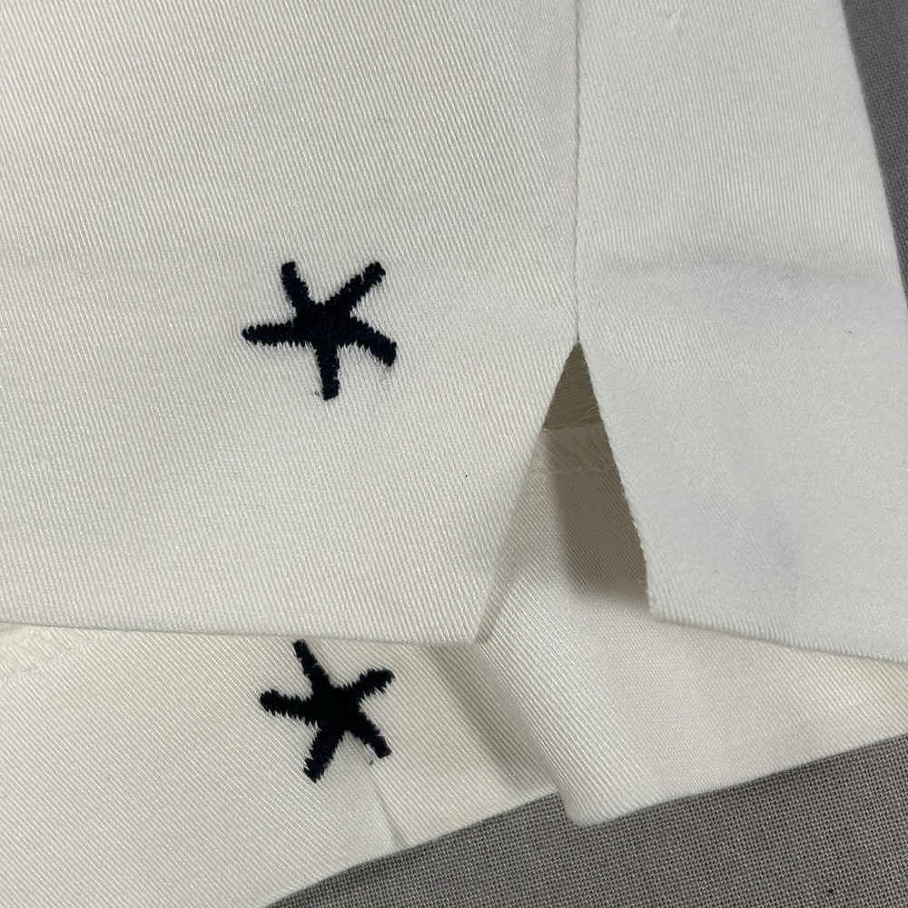 Charter Club Embroidered Starfish Shorts Women's Size 12 Nautical Beach Vacay - Picture 9 of 9